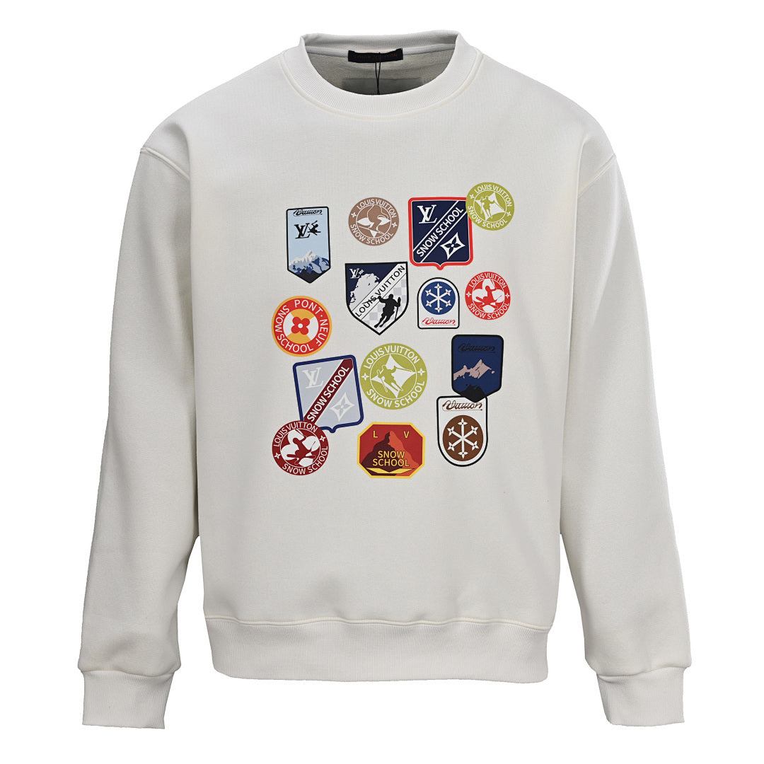 Louis Vuitton Monogram Jacquard Cotton Sweatshirt