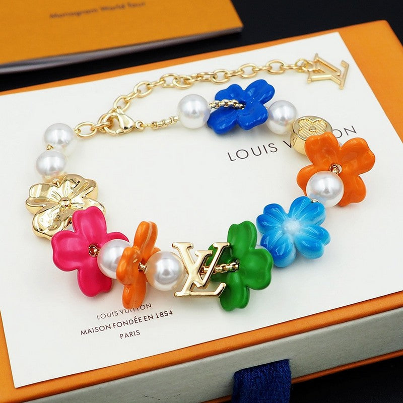 18K Louis Vuitton Surfin' Flower Bracelet